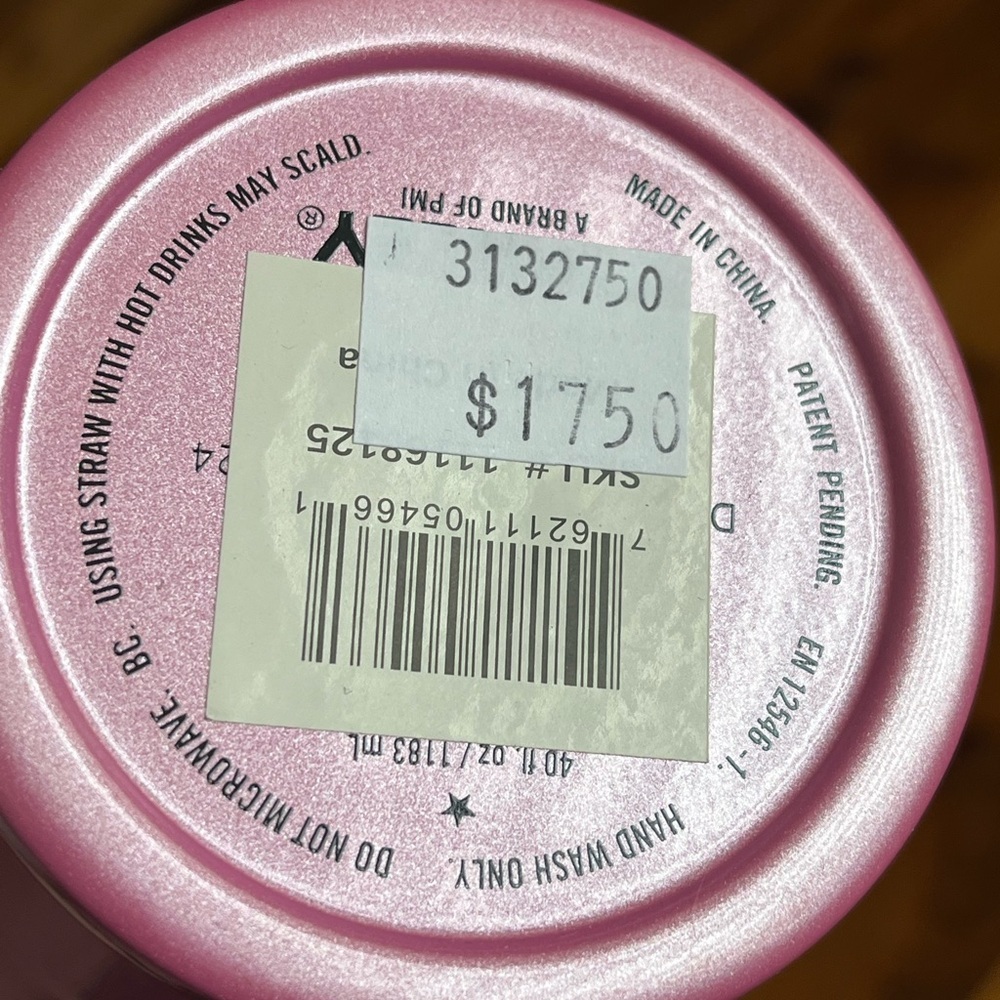 Stanley X Starbucks Pink Shimmery LIMITED EDITION 40 oz, Philippines, NEW - Picture 15 of 16